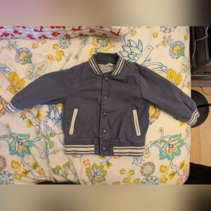 Baby Gap Blue Lightweight Varsity Jacket